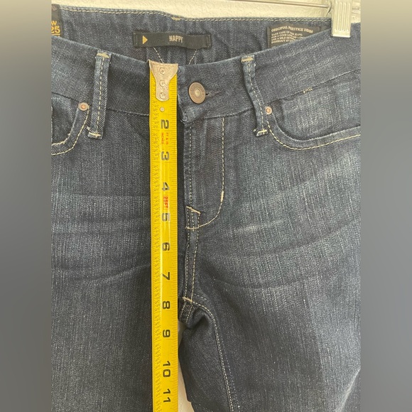 Meltin Pot Dark Blue Flare Jeans - Picture 6 of 10